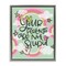 Stupell Industries Your Feelings Are Not Stupid Floating Frame Design by Mandy Ford Art + Illustration